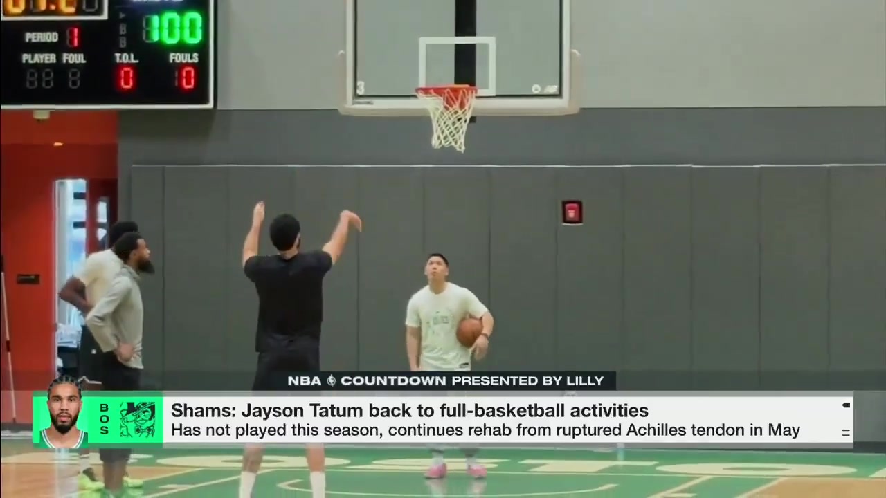 开云体育-Shams：塔图姆已全程参与5v5对抗训练 何时复出完全尊重本人意愿